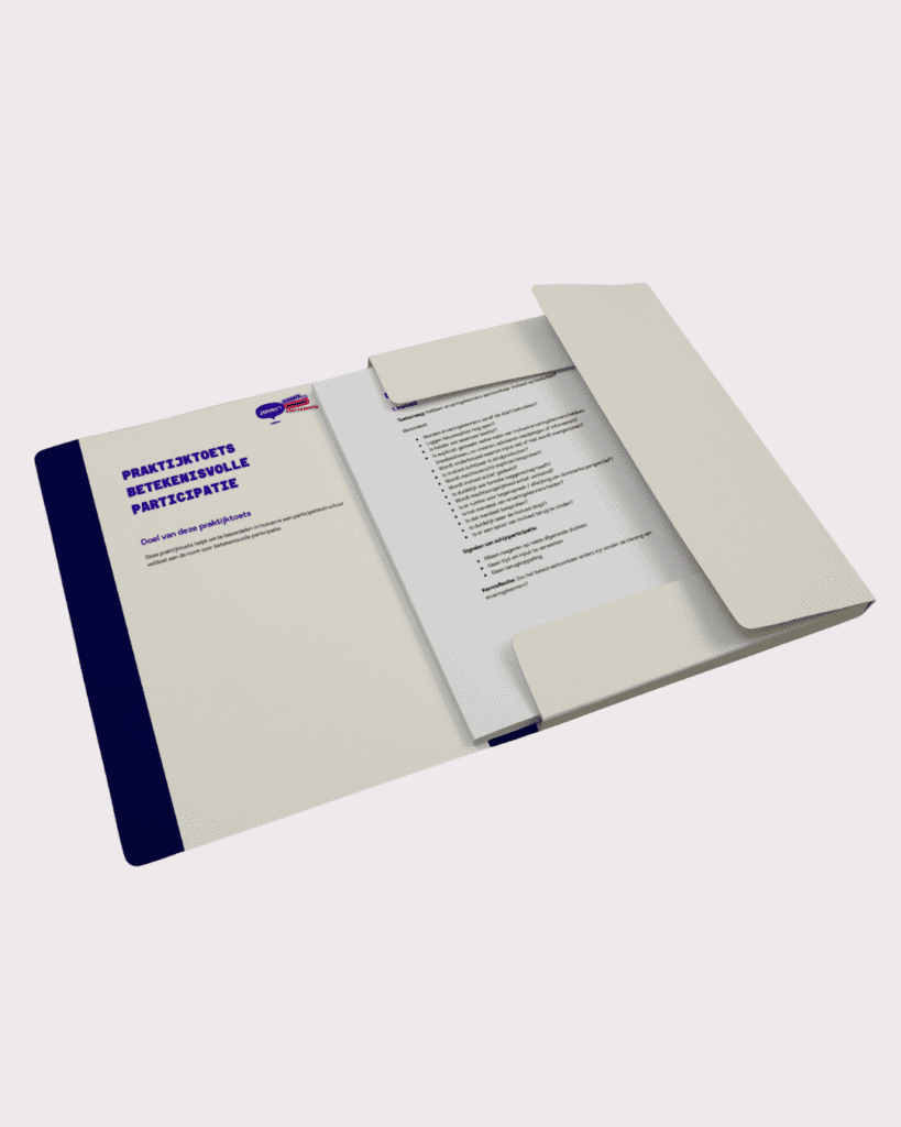 praktijktoets betekenisvolle participatie